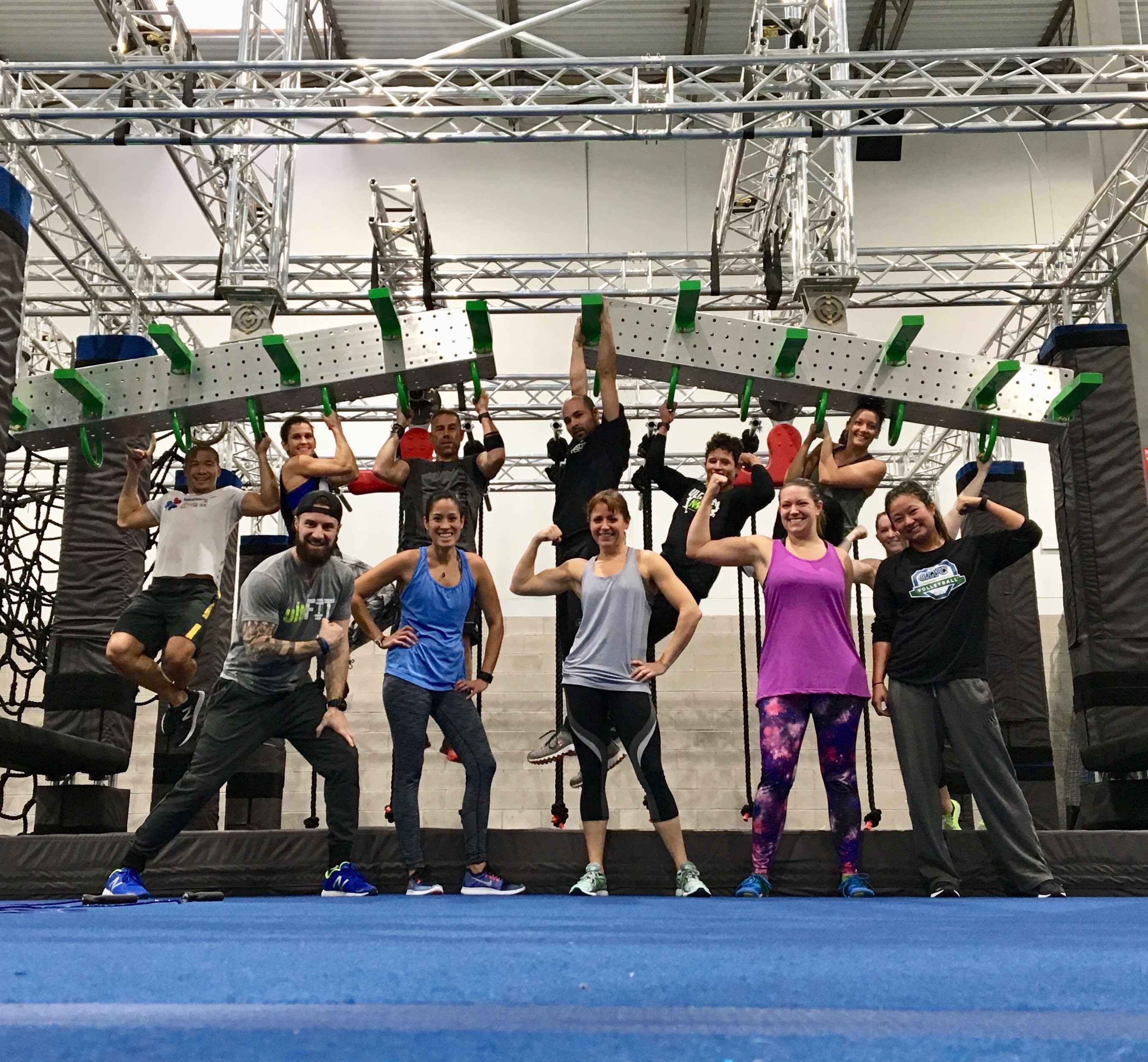 Ultifit Class & Trainers Pose For group shot